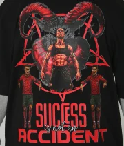 CR7-Both print Double Sleeve Drop Shoulder T-Shirt - Image 3