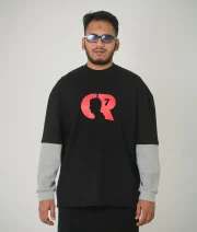CR7-Both print Double Sleeve Drop Shoulder T-Shirt - Image 7