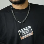 Iron Maiden-Both Print Double Sleeve Drop Shoulder T-Shirt