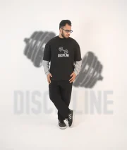 wake up-Both print Double Sleeve Drop Shoulder T-Shirt - Image 3