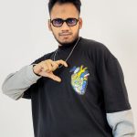 Real Madrid-Both print Double Sleeve Drop Shoulder T-Shirt